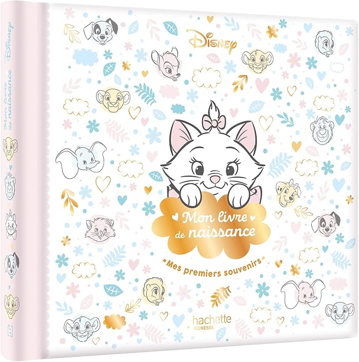 DISNEY - Mon livre de naissance mes premiers souvenirs (Marie)